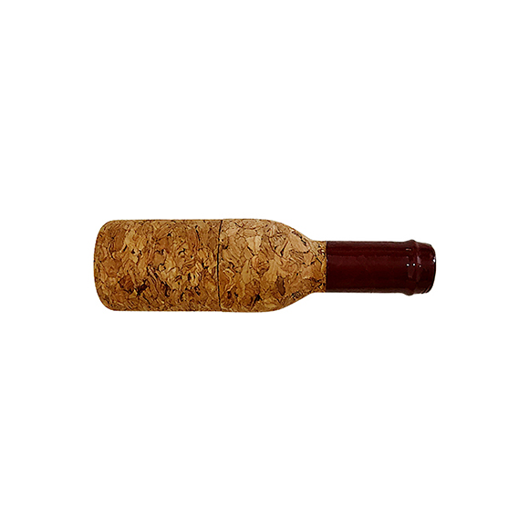 Full real capacity usb2.0 usb3.0 eco friendly cork wood bottle shaped usb flash drive with logo LWU261